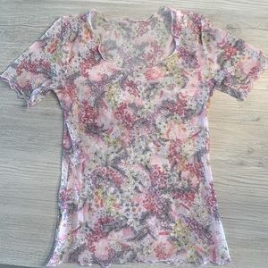 High End Swiss Italian Brand - Tabou Beachwear - Mesh Top